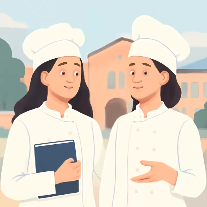 Dos hermanas de San Vicente cumplen su sueño de estudiar cocina en la UNAU