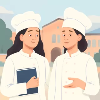 Dos hermanas de San Vicente cumplen su sueño de estudiar cocina en la UNAU