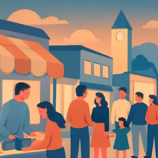 Primera edición de “La Noche de los Comercios” en Rawson tuvo amplio acompañamiento vecinal