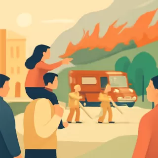 Incendio en Mallín Ahogado fue controlado rápidamente por el SPLIF