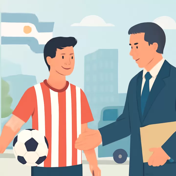 Estudiantes avanza en la venta del lateral Román Gómez al fútbol brasileño