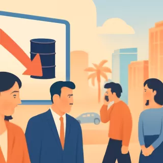 Precios del petróleo caen ante expectativa de cumbre Trump-Zelenski en Florida