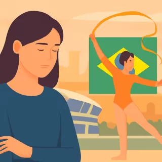 Falleció Isabelle Marciniak, joven promesa de la gimnasia rítmica brasileña