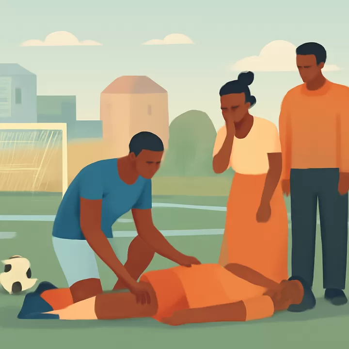 Jugador de fútbol falleció en Burundi tras tragarse una moneda durante un partido