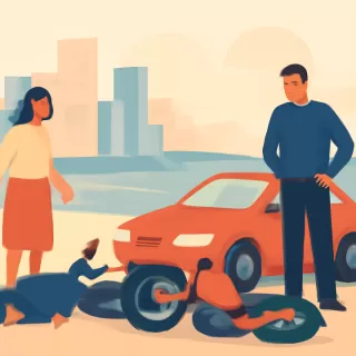 Motociclista muere tras choque con auto argentino en Punta del Este, Uruguay