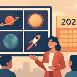 NASA presenta su Calendario de Ciencia 2026 con imágenes destacadas para cada mes