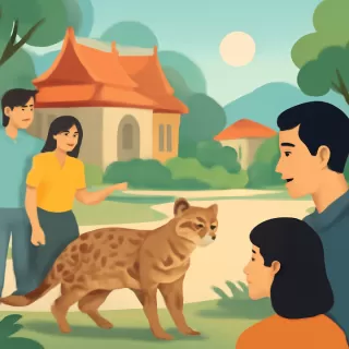 Después de 30 años avistan un gato salvaje dado por extinto en Tailandia