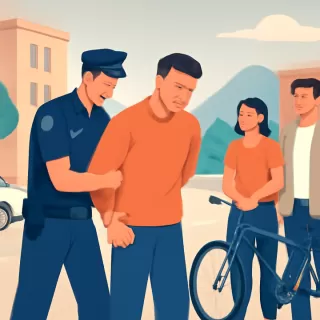 Detienen a un hombre armado tras persecución en barrio Campo Papa, Godoy Cruz