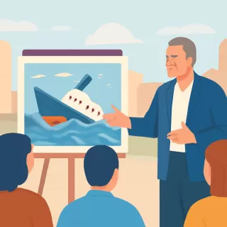 Diego Fischer reconstruye el naufragio del Ciudad de Asunción en 1963