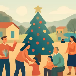 El Grupo "Todos Felices" llevó la magia de la Navidad a zonas rurales de San Pedro, Misiones