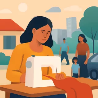 Alejandra Werle fortalece su emprendimiento de costura en Jardín América