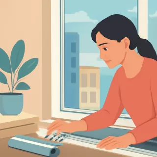 Recomendaciones para usar papel aluminio en la limpieza de rieles de ventanas