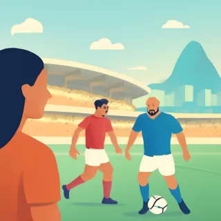 Juan Sebastián Verón asistió a un homenaje a Zico en Río de Janeiro