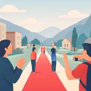 River organiza un pasillo rojo y blanco de 10 kilómetros en San Martín de los Andes para la pretemporada