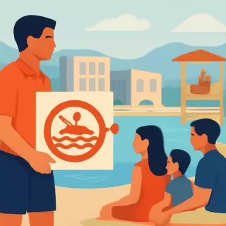 Chubut difunde recomendaciones para evitar ahogamientos en menores durante el verano