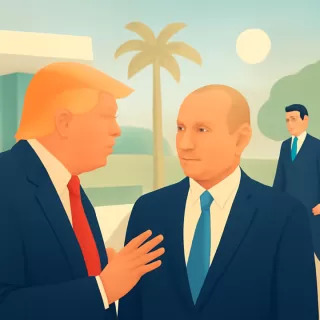 Trump conversa con Putin antes de reunirse con Zelenski en Florida