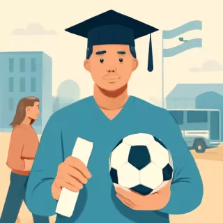 Leonardo Morales se graduó como Director Técnico para su desarrollo profesional