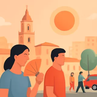 Sábado sofocante en Córdoba anticipa la primera ola de calor del verano 2026