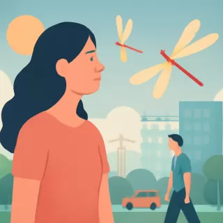 Libélulas en verano: ¿un indicio natural de tormentas?