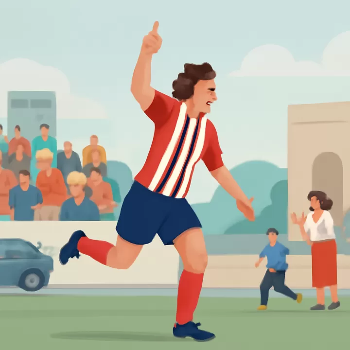 Pablo Aimar marcó un gol en un partido solidario en Estudiantes de Río Cuarto