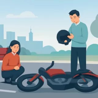 Accidente en ruta 9: un solo ocupante de la moto llevaba casco y se halló un segundo casco en la escena