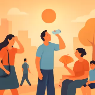 Ola de calor en la Provincia de Buenos Aires con sensación térmica de hasta 40°