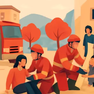 Bomberos de Mendoza rescatan a dos personas y liberan a un niño en incidentes separados