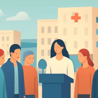 Último parte médico de Christian Petersen en el Hospital Alemán de Buenos Aires