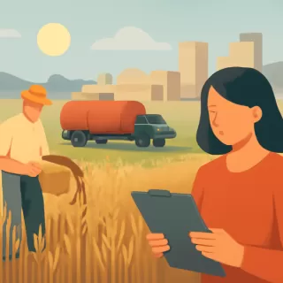 Usaron purines de cerdos para fertilizar trigo en Balcarce y lograron un rendimiento sorprendente