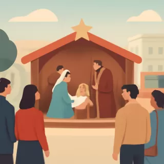 Continúa abierto al público el tradicional pesebre de la Policía en Salta