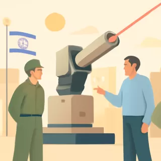 Israel entrega al Ejército su primer sistema láser de defensa antiaérea 'Rayo de Hierro'