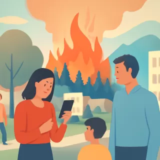 Riesgo extremo de incendios forestales en Bariloche y otras regiones de Río Negro