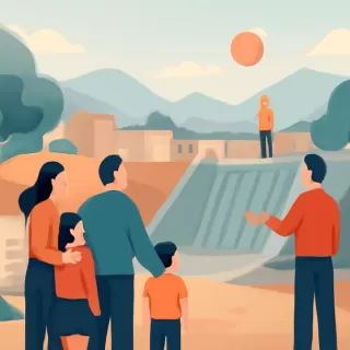 Finalizan obras de control de torrentes para reducir riesgo aluvional en Godoy Cruz