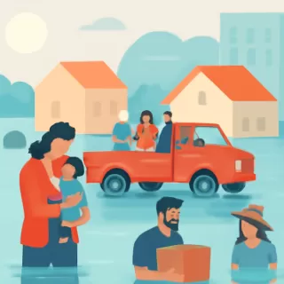 Más de 300 evacuados en San Luis del Palmar por inundaciones tras 10 días bajo el agua