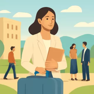 Paula Cambas, abogada de Misiones, recibió una beca FURP para estudiar el sistema político de Estados Unidos