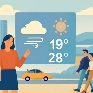 Pronóstico meteorológico para lunes 29 de diciembre en Comodoro Rivadavia y Rada Tilly