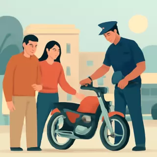 Secuestran motocicleta en Puerto Madryn por adulteración de numeración