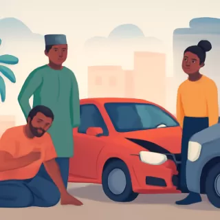 Anthony Joshua resultó herido en accidente de tráfico fatal en Nigeria