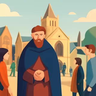 Santo Tomás Becket, arzobispo de Canterbury asesinado por defender la autonomía eclesiástica