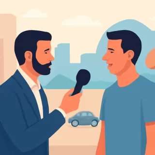 Gianfranco Vella viajó a Nueva Zelanda para entrevistar a Christian Gray