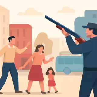 Policía de Cañuelas desafectado por disparar al aire con escopeta en Navidad