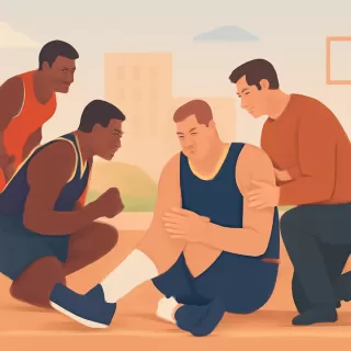 Nikola Jokic se lesiona la rodilla izquierda en el partido entre Denver Nuggets y Miami Heat