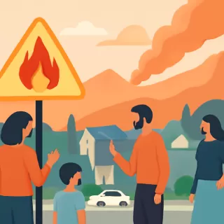 Alerta por riesgo extremo de incendios en Bariloche: recuerdan prohibiciones vigentes