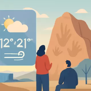 Pronóstico del tiempo para Cueva de las Manos, Santa Cruz, el martes 30 de diciembre de 2025