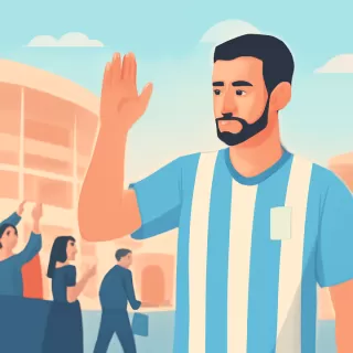 Gabriel Arias se despidió de Racing tras siete años y medio