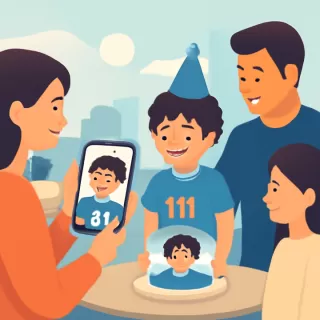 Dalma Maradona comparte publicación de niño comodorense fanático de Diego Maradona