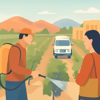 Control fitosanitario reduce en un 70% la plaga en viñedos de Mendoza