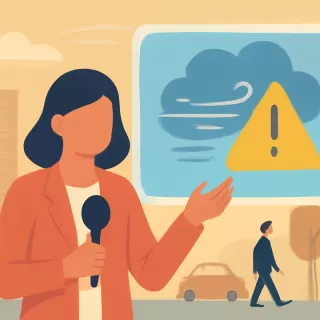 Alerta amarilla por fuertes vientos para el martes en gran parte de Chubut