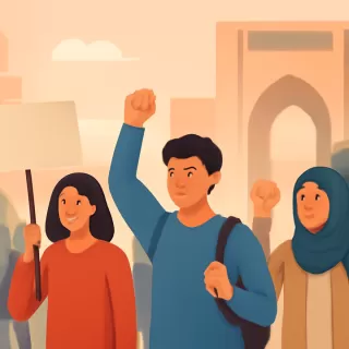 Estudiantes en Irán se suman a las protestas por el alto costo de vida