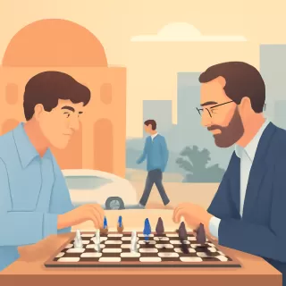 Faustino Oro debutó con victoria ante el número 20 del mundo en el Mundial de Ajedrez Blitz